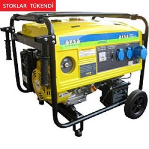 Aksa Jeneratör AAP 8000E Benzinli 8 KVA Marşlı Monofaze