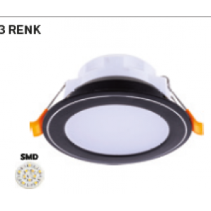 5+5 Downlight 6500K 